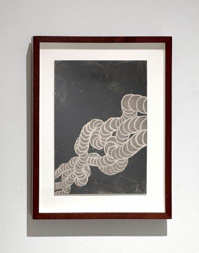 Sara Skaaning Framed Oil Painting on Board by Sara Skaaning