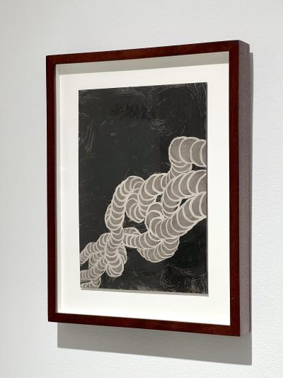 Sara Skaaning Framed Oil Painting on Board by Sara Skaaning