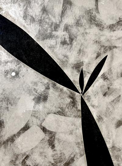 Sara Skaaning Framed Oil Painting on Board by Sara Skaaning