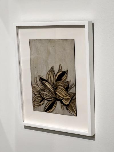 Sara Skaaning Framed Oil Painting on Board by Sara Skaaning