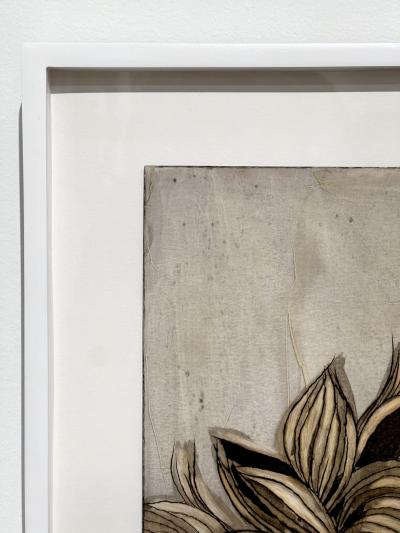 Sara Skaaning Framed Oil Painting on Board by Sara Skaaning