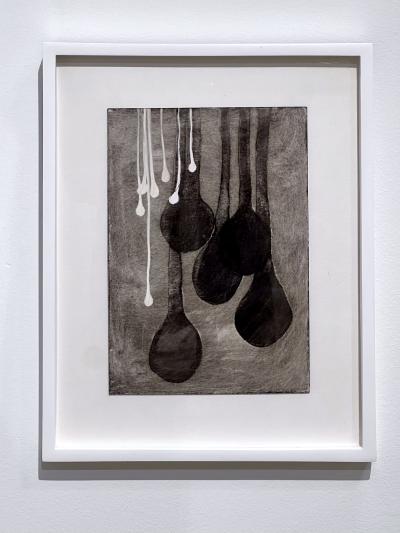 Sara Skaaning Framed Oil Painting on Board by Sara Skaaning