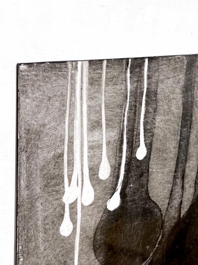 Sara Skaaning Framed Oil Painting on Board by Sara Skaaning