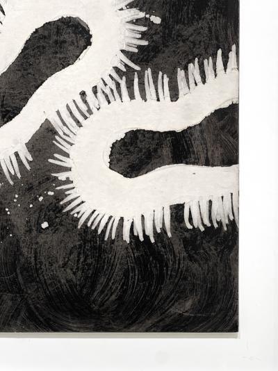 Sara Skaaning Framed Oil Painting on Board by Sara Skaaning