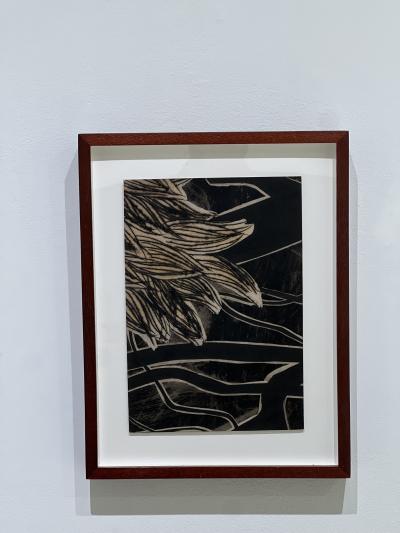 Sara Skaaning Framed Oil Painting on Board by Sara Skaaning