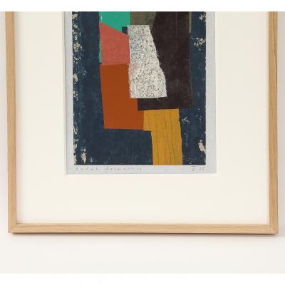 Sarah Desmarais Cubist Head 1 Collage January 2025