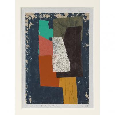 Sarah Desmarais Cubist Head 1 Collage January 2025