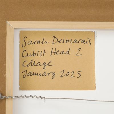 Sarah Desmarais Sarah Desmarais Cubist Head 2 Collage January 2025