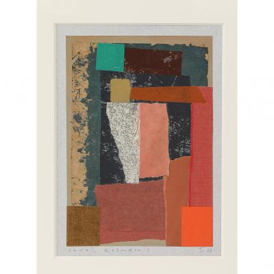 Sarah Desmarais Sarah Desmarais Cubist Head 2 Collage January 2025