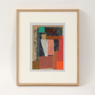 Sarah Desmarais Sarah Desmarais Cubist Head 2 Collage January 2025