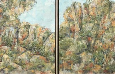 Sarah Larsen Ampitheatre Diptych 