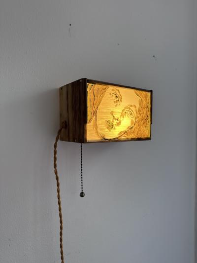 Sarah Lauren Holloway Postcard Portrait Lamp