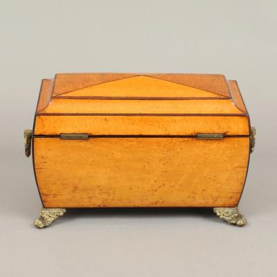 Sarcophagus Form Tea Caddy