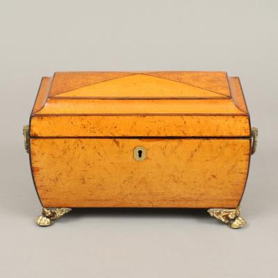 Sarcophagus Form Tea Caddy