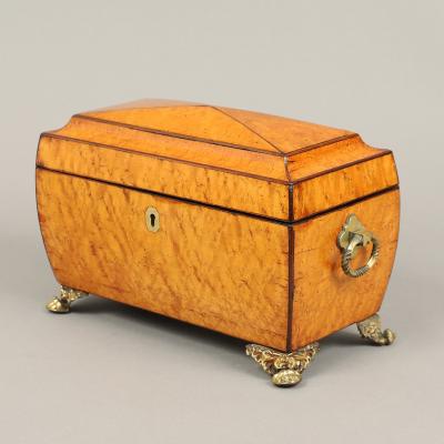 Sarcophagus Form Tea Caddy