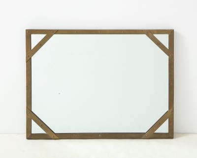 Sarried Ltd Sarried Ltd Brass Wall Mirror Italy