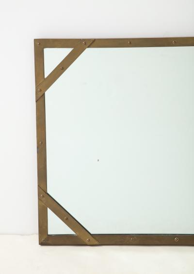 Sarried Ltd Sarried Ltd Brass Wall Mirror Italy