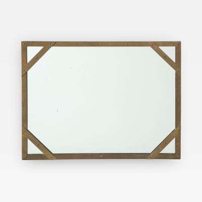 Sarried Ltd Sarried Ltd Brass Wall Mirror Italy