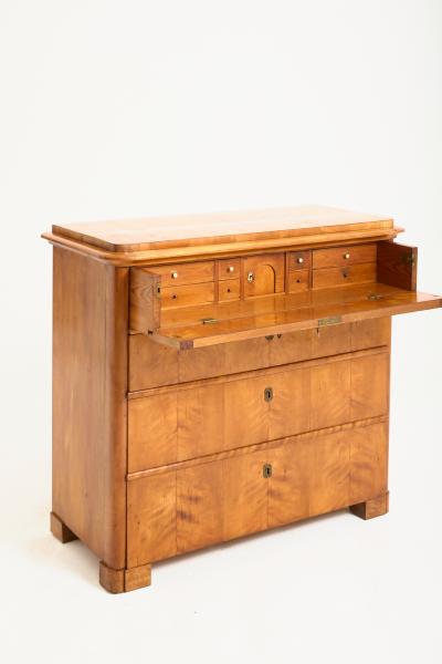 Satin Birch Chest of Drawers