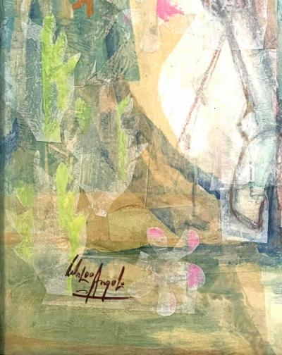 Satyr playing Pan Flute Waldo Angelo 1920 1992 