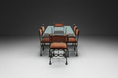 Savonarola Dining Set Italy 1960s