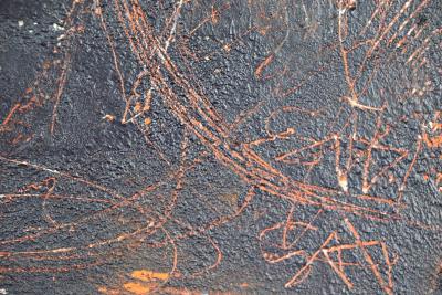 Sax Berlin Blood Neo Expressionist NYC Painting