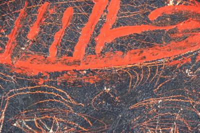 Sax Berlin Blood Neo Expressionist NYC Painting