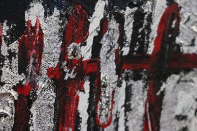 Sax Berlin Red Skull