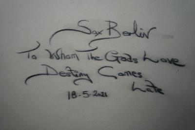 Sax Berlin To Whom The Gods Love Destiny Comes Late