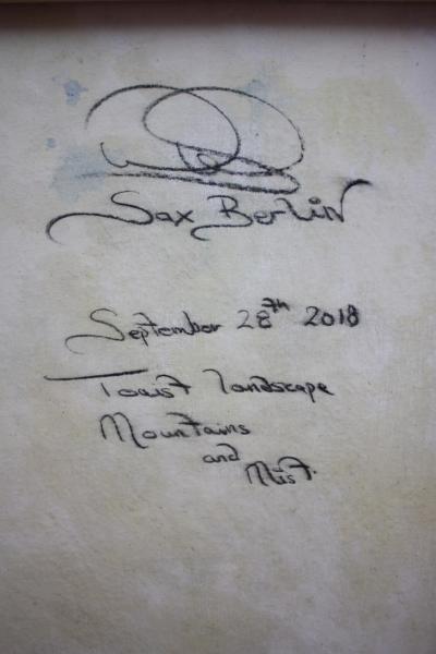 Sax Berlin Toaist Landscape Mountains and Mist