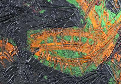 Sax Berlin Uptown Angel Contemporary Figurative Oil Painting