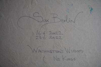 Sax Berlin Washingtons wisdom NO Kings