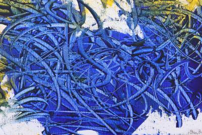 Sax Berlin Wheatfield With Crows after Vincent Contemporary Surrealist Oil Painting