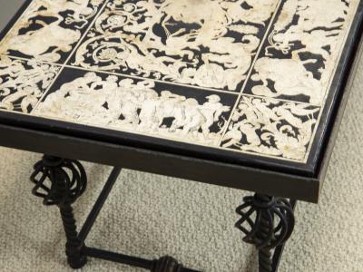 Scagliola Coffee table Italian Work