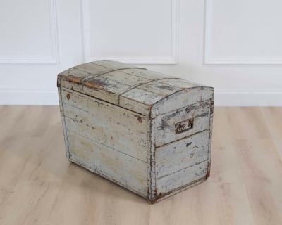 Scandinavian 19th Century Dome Top Trunk