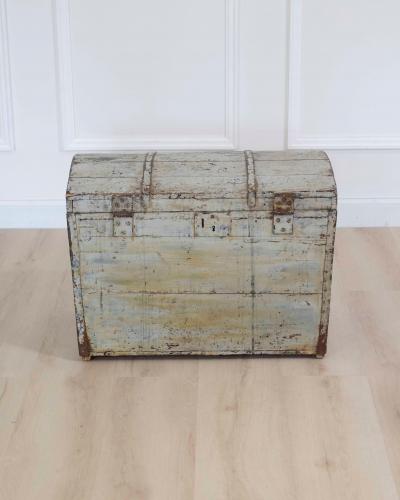 Scandinavian 19th Century Dome Top Trunk