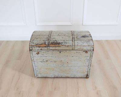 Scandinavian 19th Century Dome Top Trunk