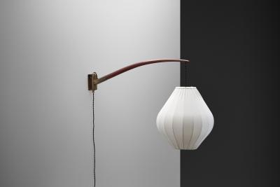 Scandinavian Adjustable Wall Light Denmark ca 1960s