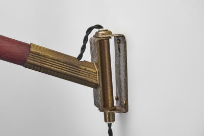 Scandinavian Adjustable Wall Light Denmark ca 1960s