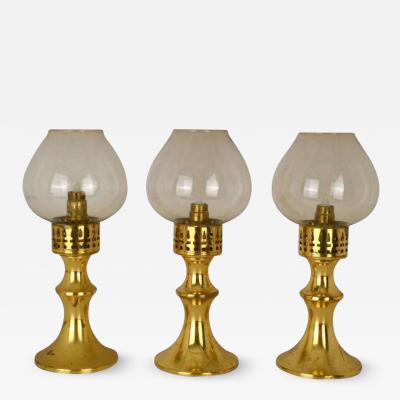 Scandinavian Brass Lanterns Candle Holders for In or Outdoors