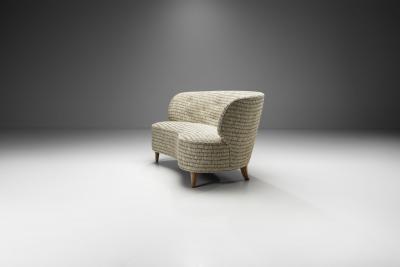 Scandinavian Cabinetmaker Mid Century Sofa Scandinavia 1950s