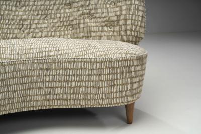 Scandinavian Cabinetmaker Mid Century Sofa Scandinavia 1950s