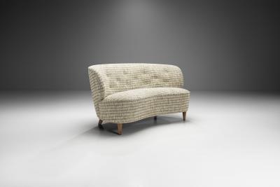 Scandinavian Cabinetmaker Mid Century Sofa Scandinavia 1950s