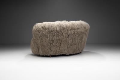 Scandinavian Cabinetmaker Mid Century Sofa Scandinavia 1950s