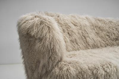 Scandinavian Cabinetmaker Mid Century Sofa Scandinavia 1950s