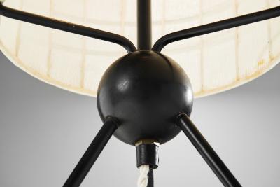Scandinavian Cylindrical Tripod Floor Lamp Scandinavia 1950s