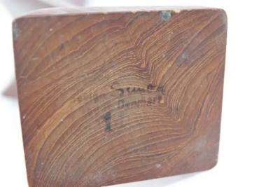 Scandinavian Danish Teak Wood Virgin Mary Madonna Mid Century MCM Simon Randers