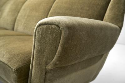 Scandinavian Four Seater Green Sofa Scandinavia Mid 20th Century