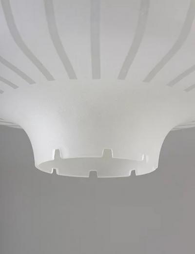 Scandinavian Glass Pendant Swedish Modern 1940s