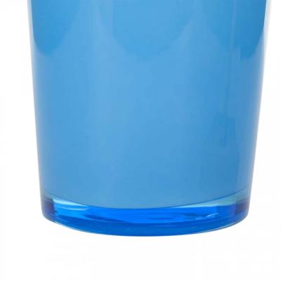 Scandinavian Mid Century Blue Glass Vase